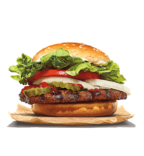 PlantBased Whopper Burger King